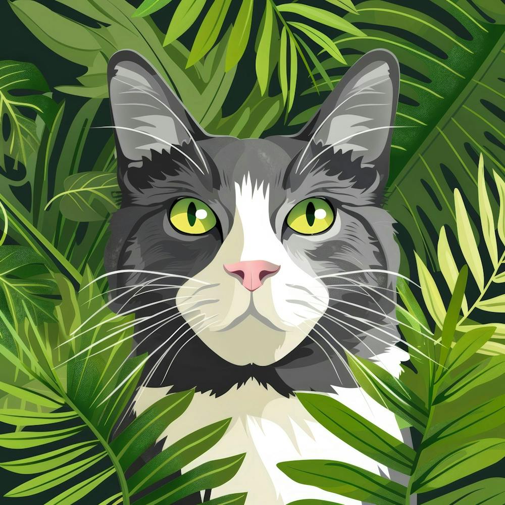 Cat In The Jungle 20