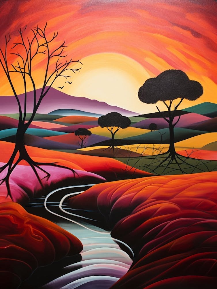 Grasslands Abstract Minimalist 1