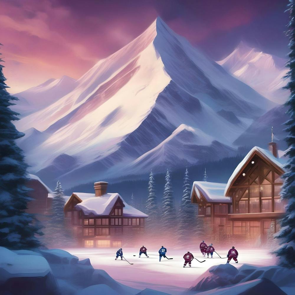 Winter Village Hockey