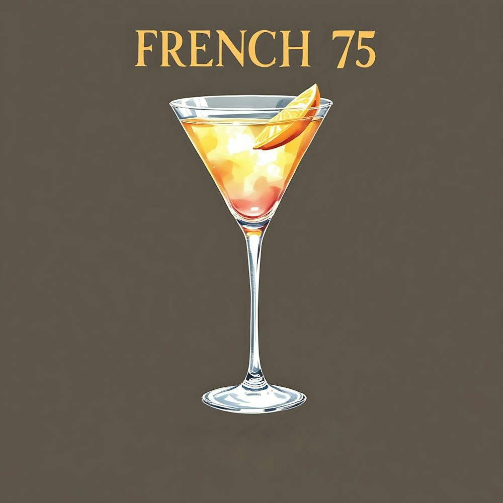 French 75 Cocktail 8
