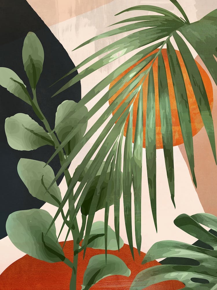 Tropical Summer Abstract Art 10