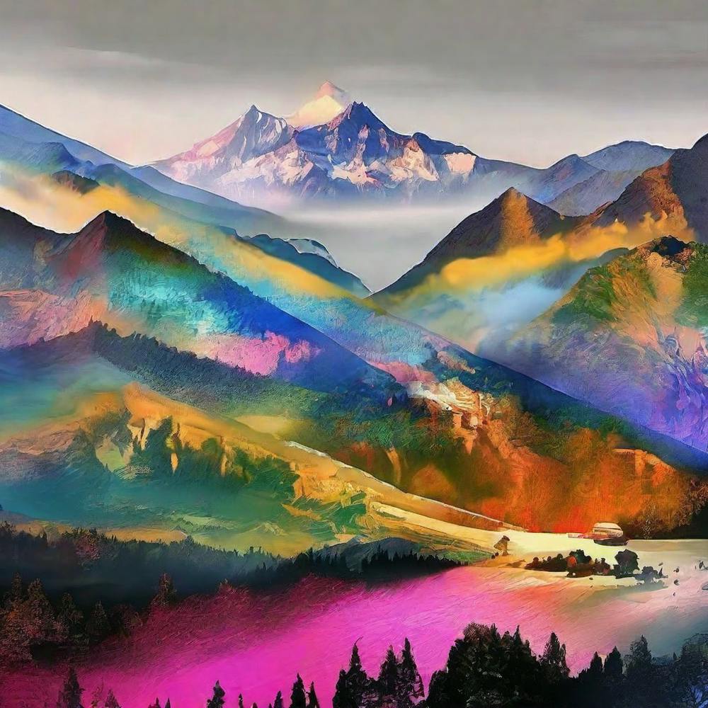 Rainbow Mountains