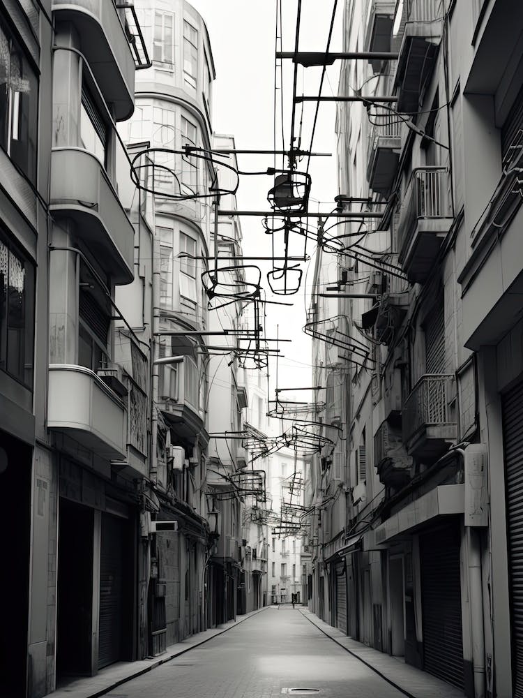 Valencia, Spain, Photography In Black And White 3