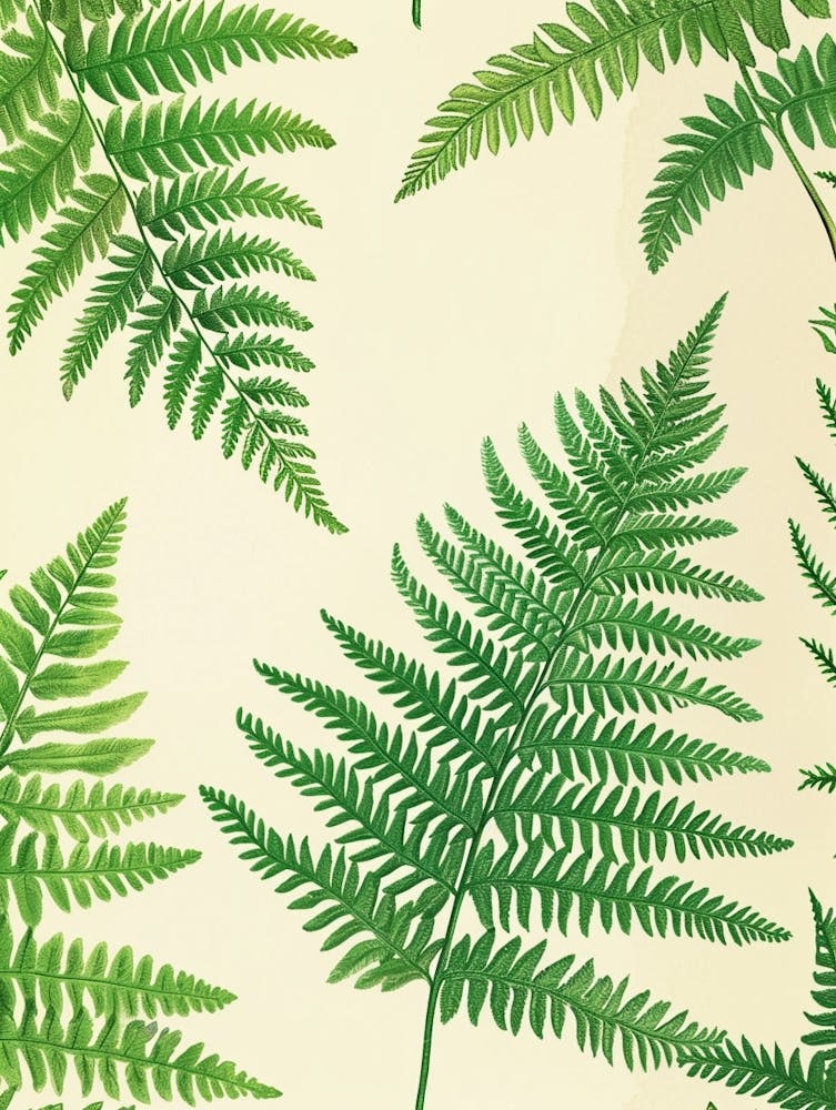 Pattern Poster Wood Fern 4
