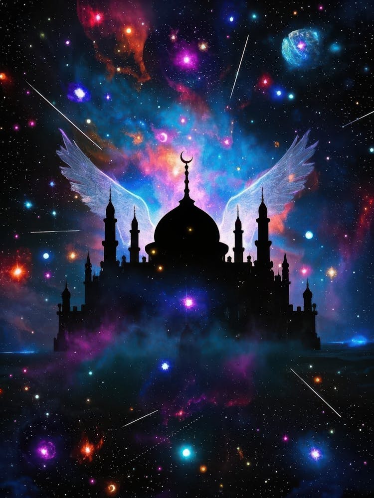 Muslim Mosque In Space