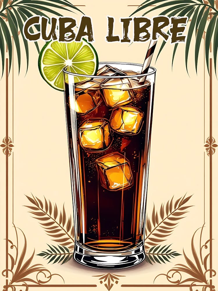 Cuba Libre Cocktail V 02