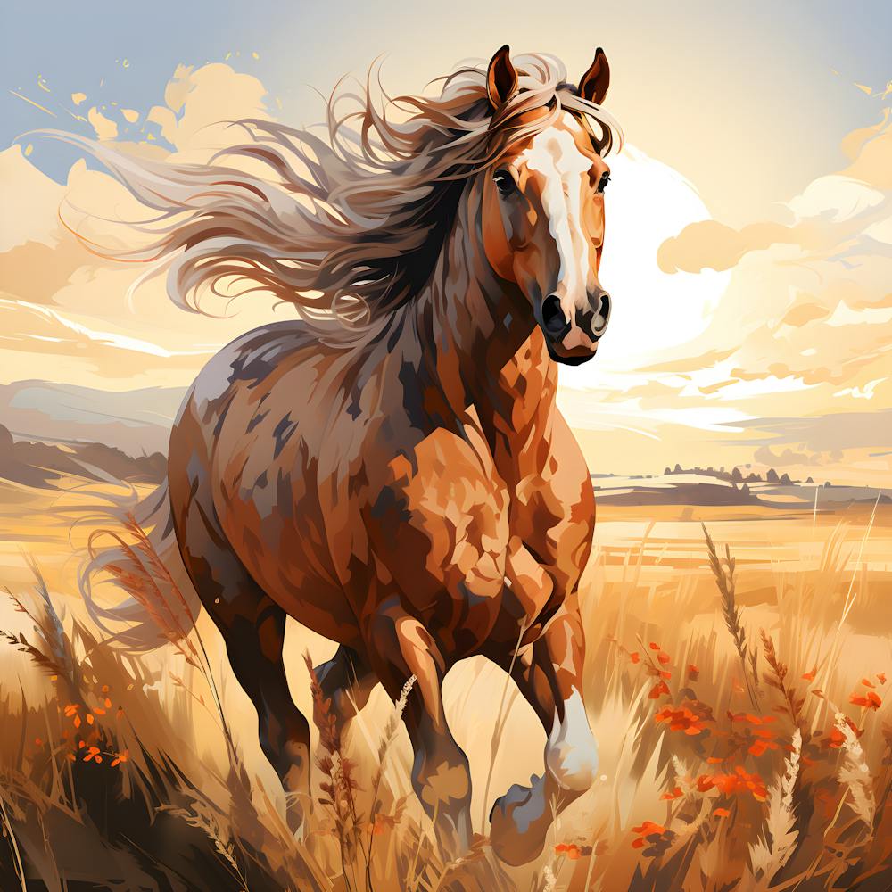 Graceful Canter A Horse S Serenity
