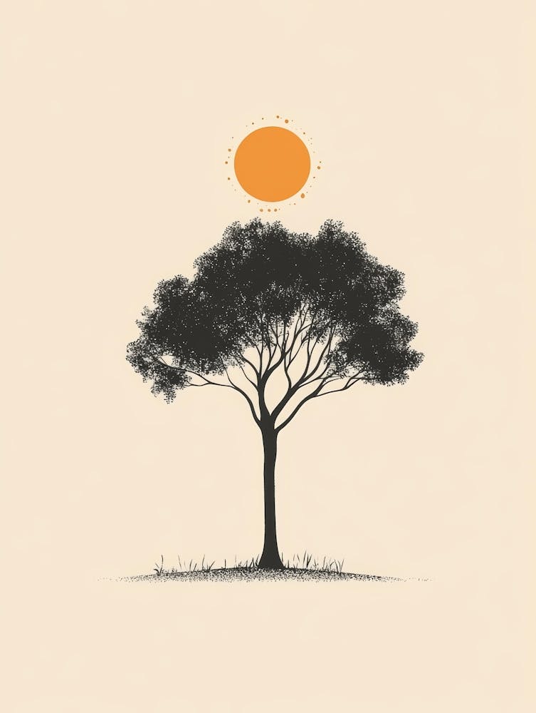 Tree In The Sun 5