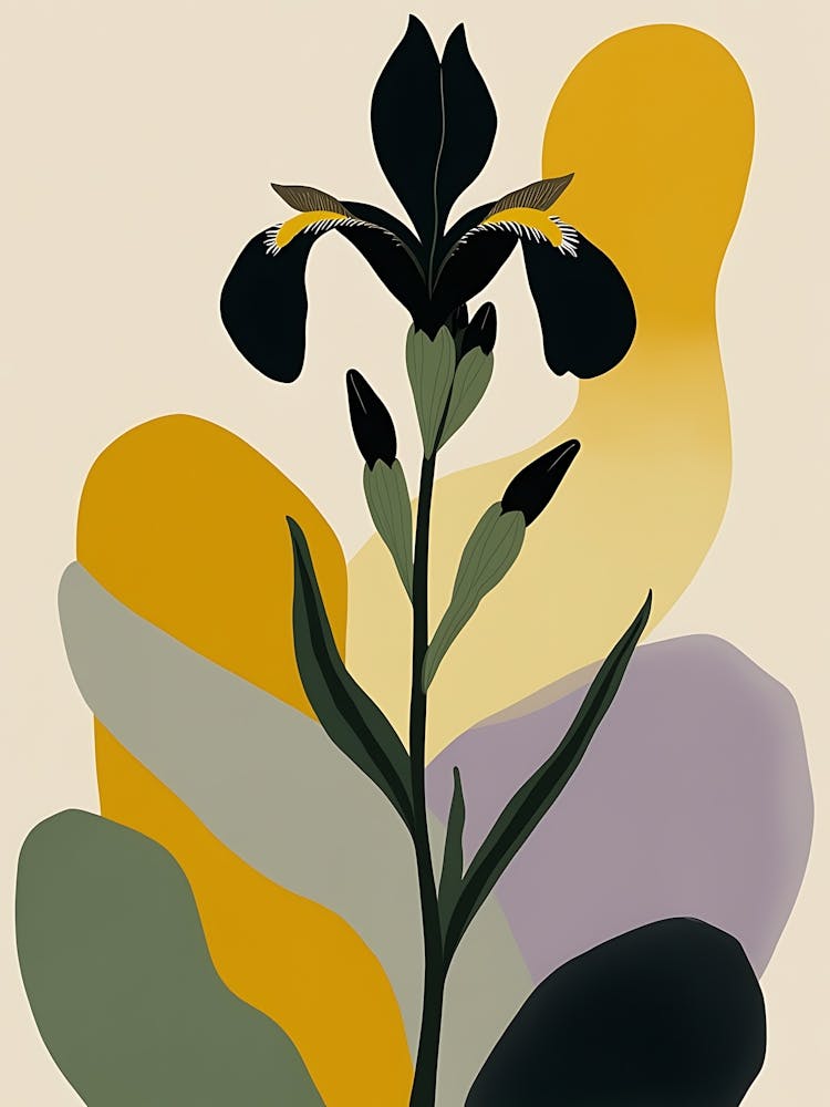 Minimalist Botanical Patterns in Blush Tones