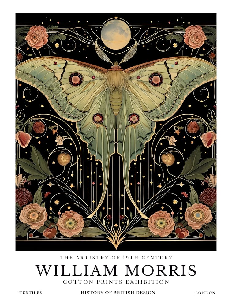 William Morris - butterfly 1