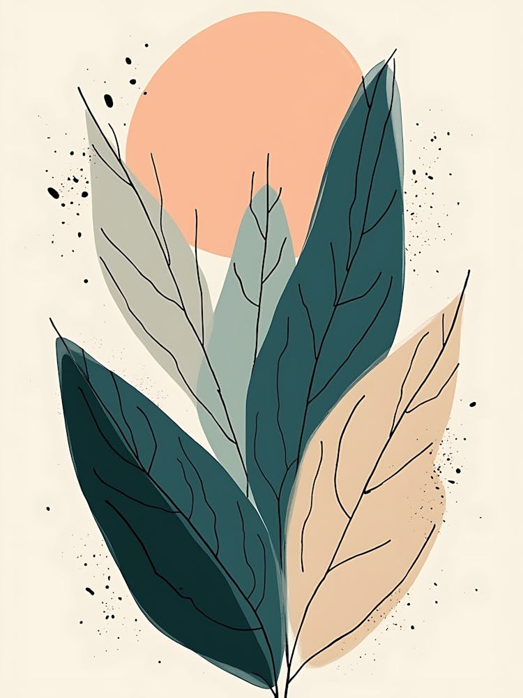 Tranquil Nature Outlines