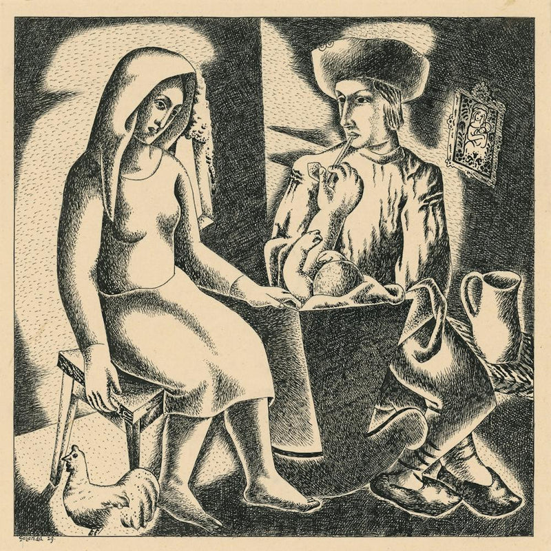 Slovak Family, Mikuláš Galanda