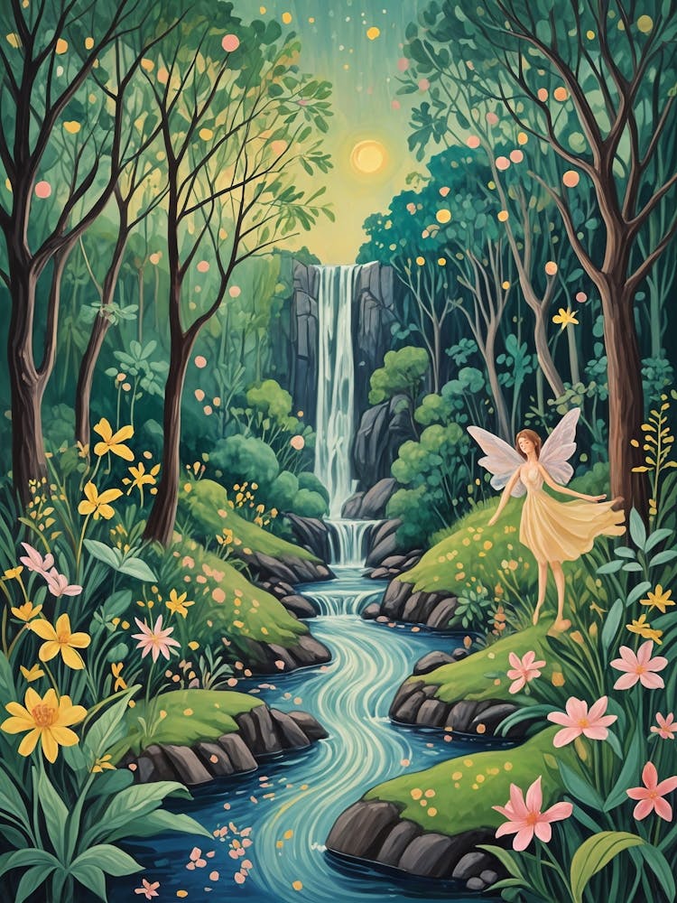 Magical Fairy in the Forest