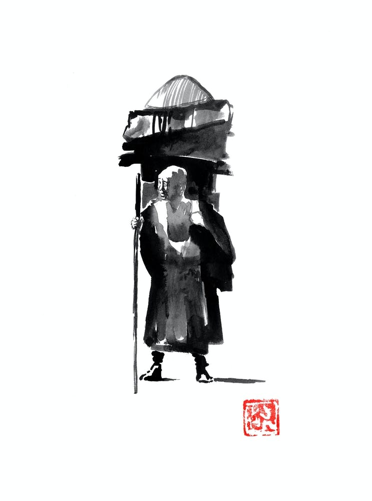 Posing Monk