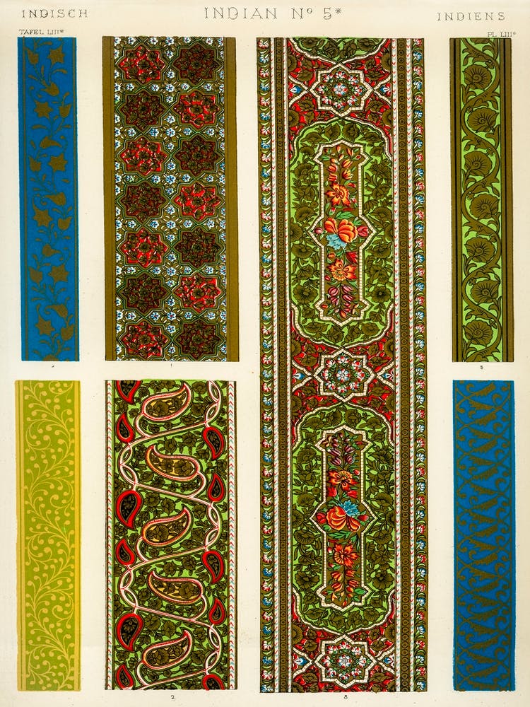 Vintage Pattern Illustration, Owen Jones