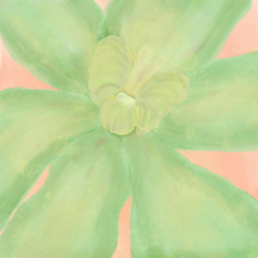 Emerald Green Flower