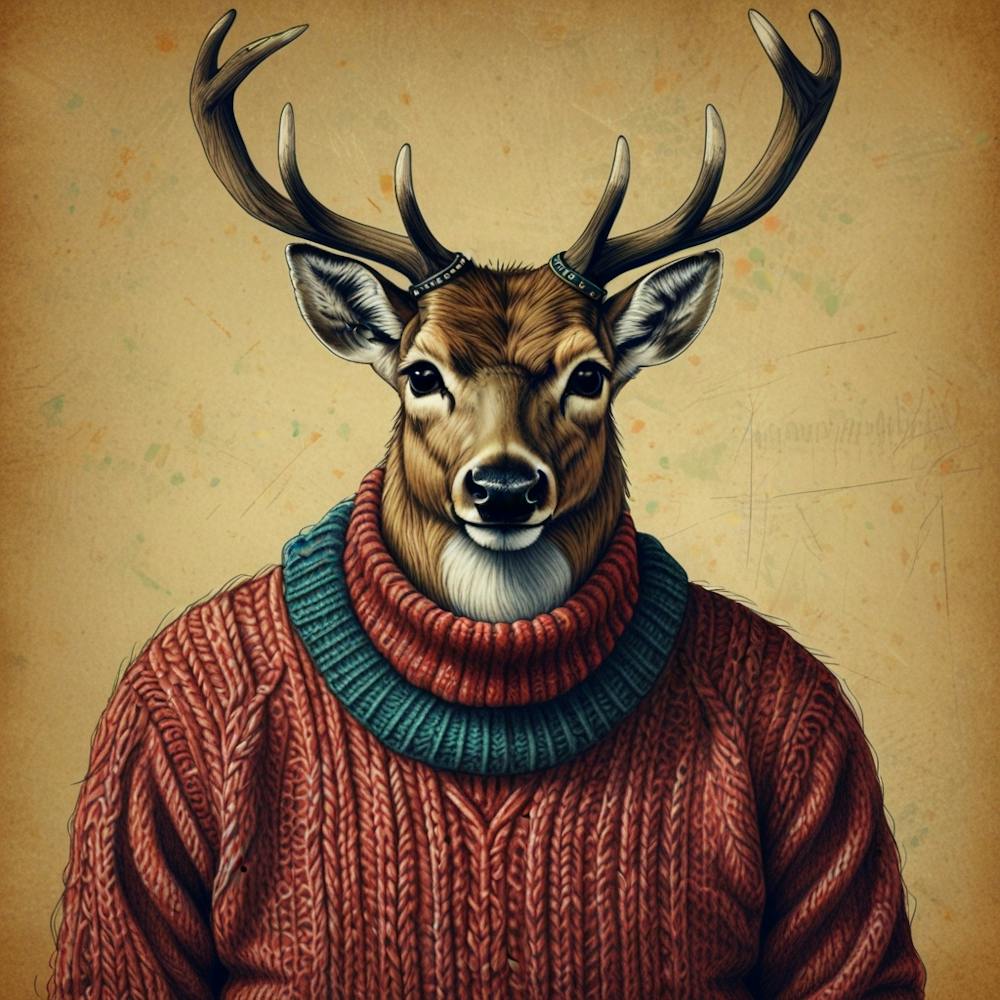 Deer Portrait