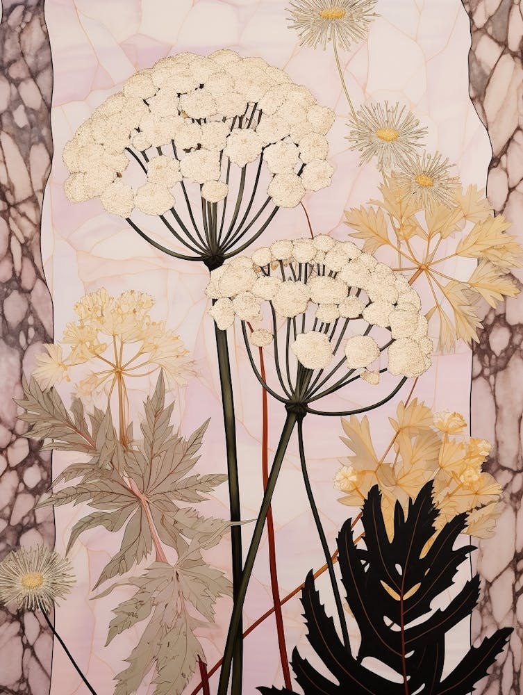 Flower Illustration Queen Annes Lace 6