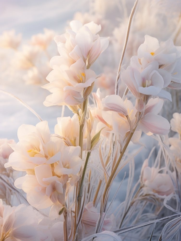 Frosty Botanical Freesia 1