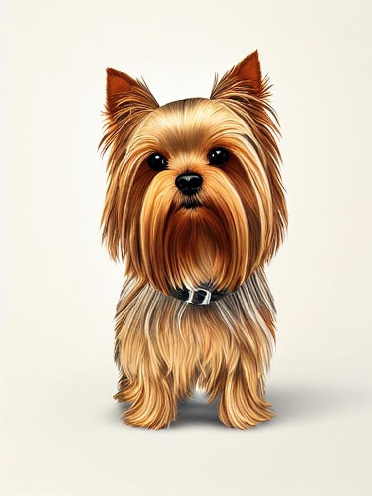 Yorkshire Terrier Illustration Dog