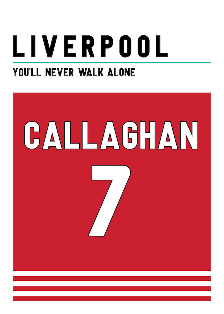 Ian Callaghan Maillot de Liverpool