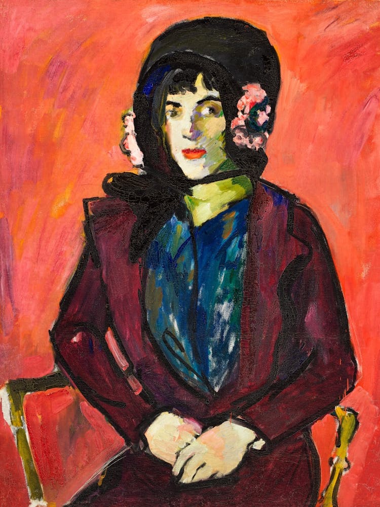 Portrait Of A Girl, Henry Lyman Sayen