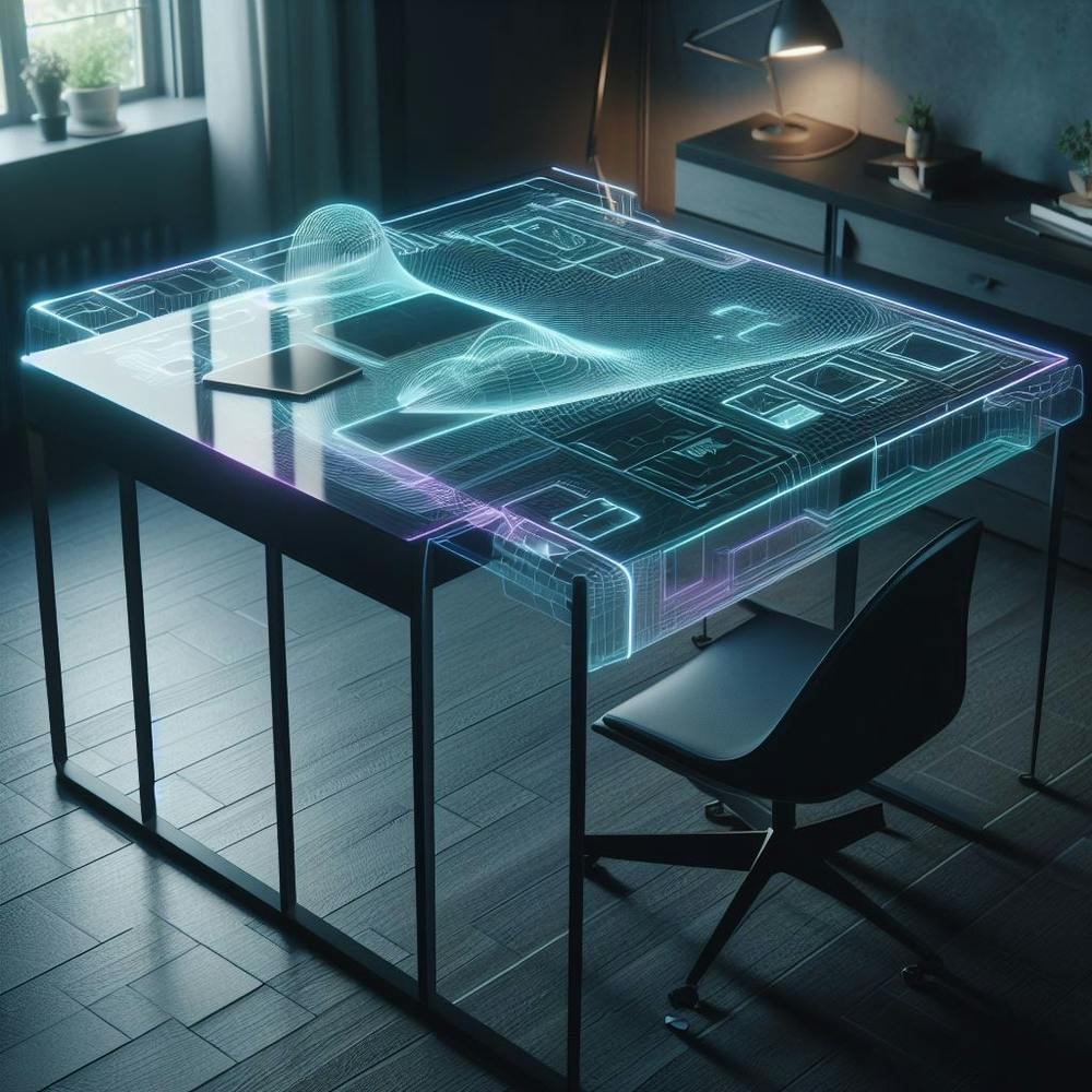 Futuristic Desk 2