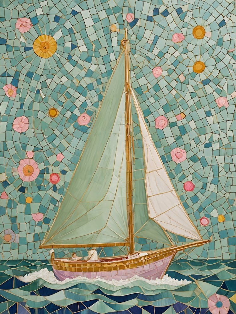 Sailboat Mosaic no2