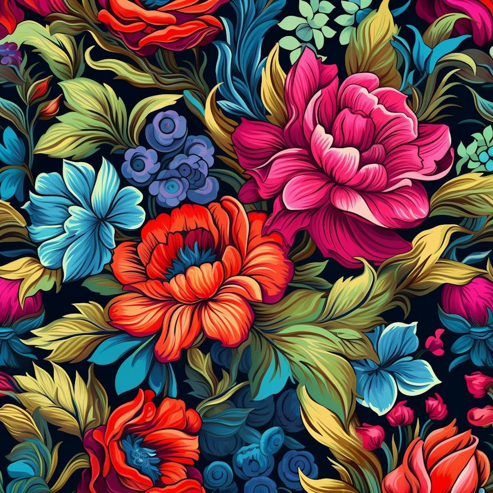 Floral Seamless Pattern