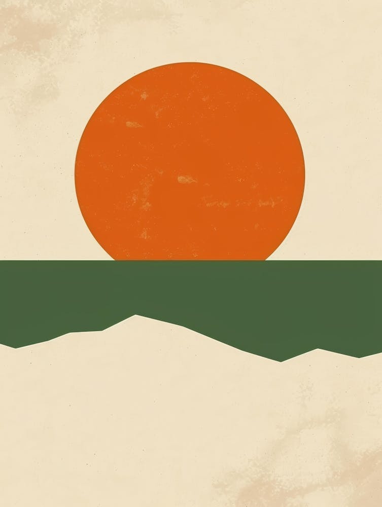 Sun Rises Over The Ocean 2