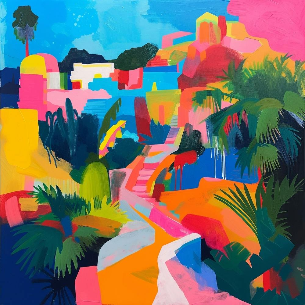 Abstract Travel Collection Tulum Mexico 3