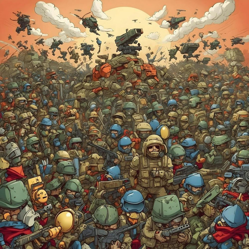 Swarm Of Soldiers