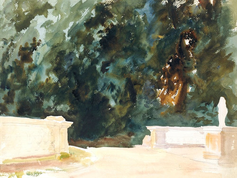 Terrace And Gardens (1907), John Singer Sargent