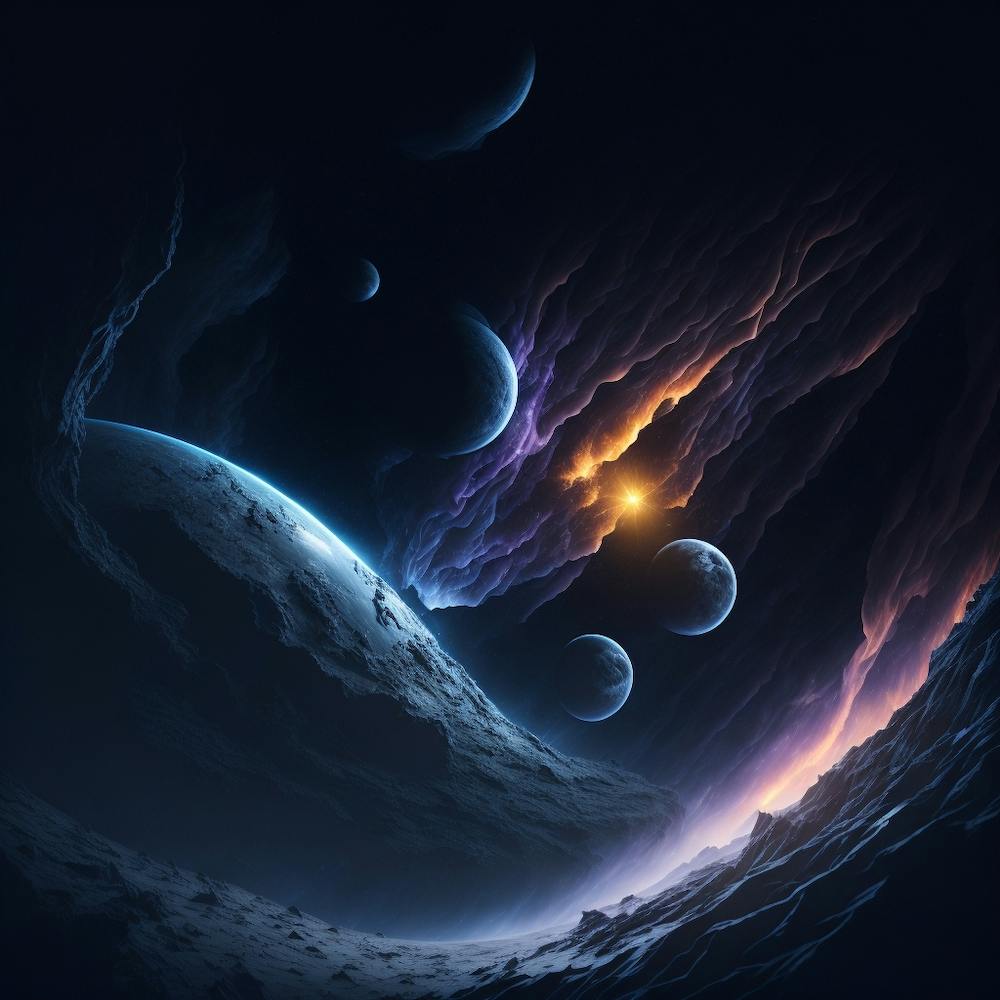 Planets In Space