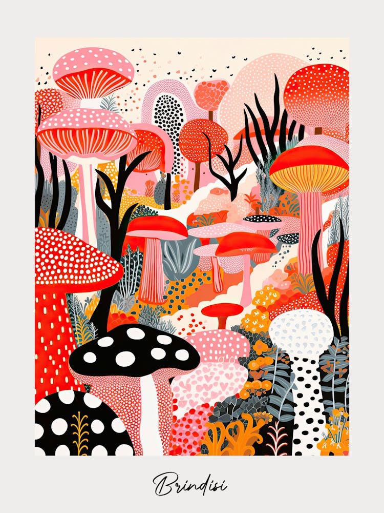 Poster Of Brindisi, Italy, Illustration In The Style Of Pop Art 2