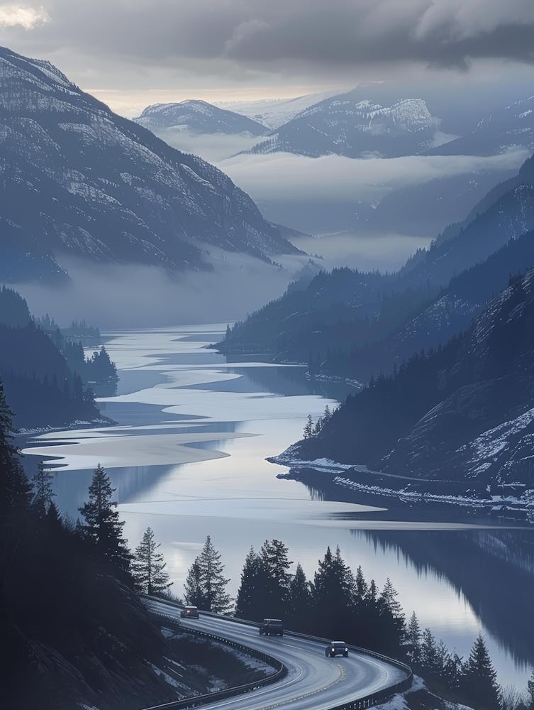 Fjords en Norvège