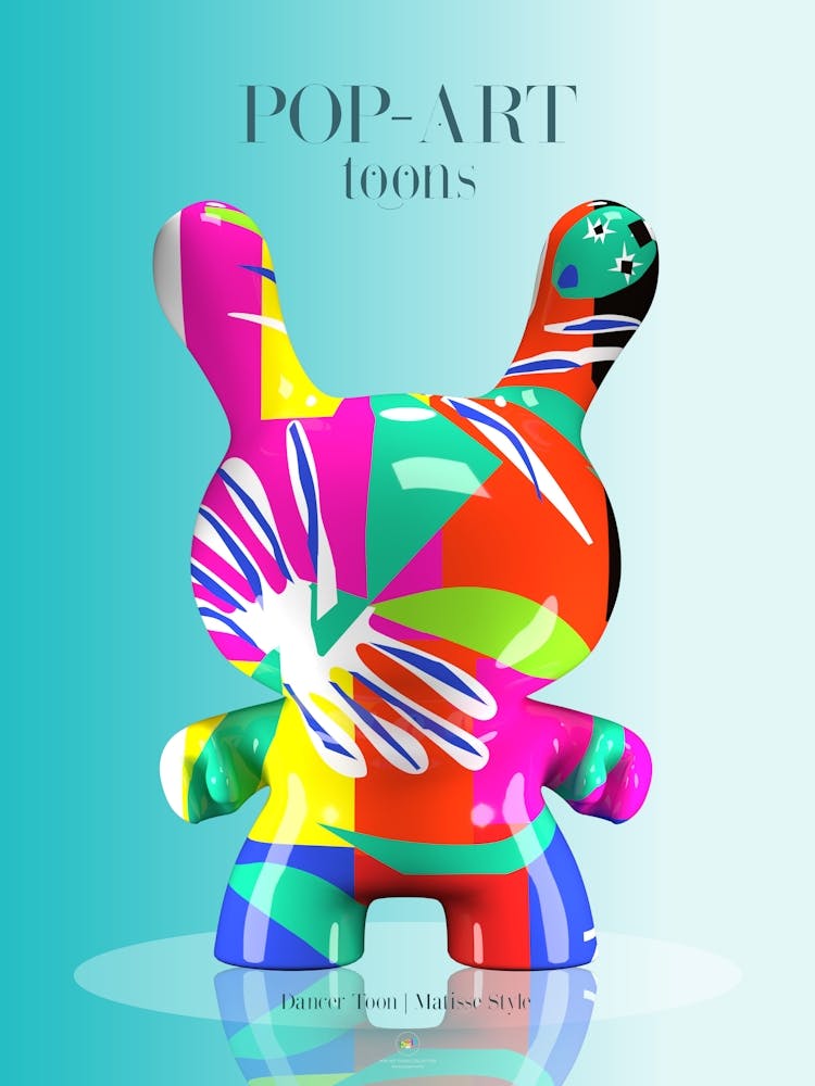 Dancer Toon | Matisse Style | | Pop Art World 2025