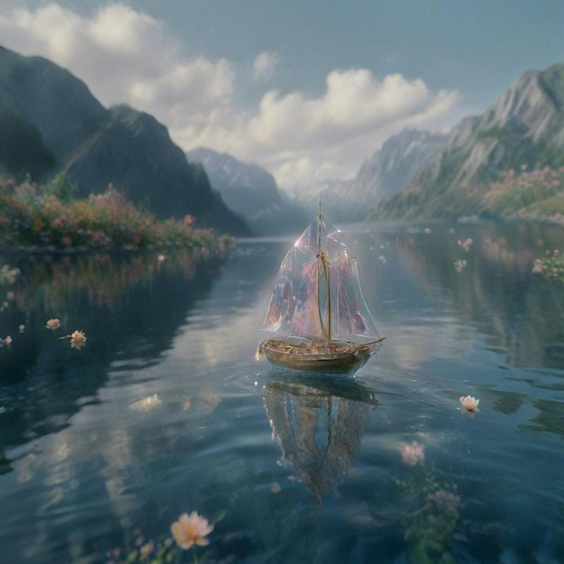 Sailboat In A Lake