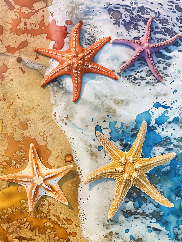 Starfish On The Beach 15