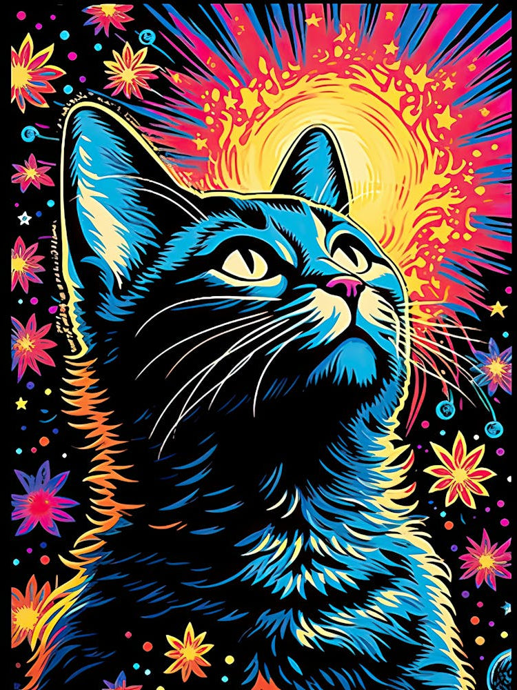 Cosmic Pawtograph, Psychedelic Cats series