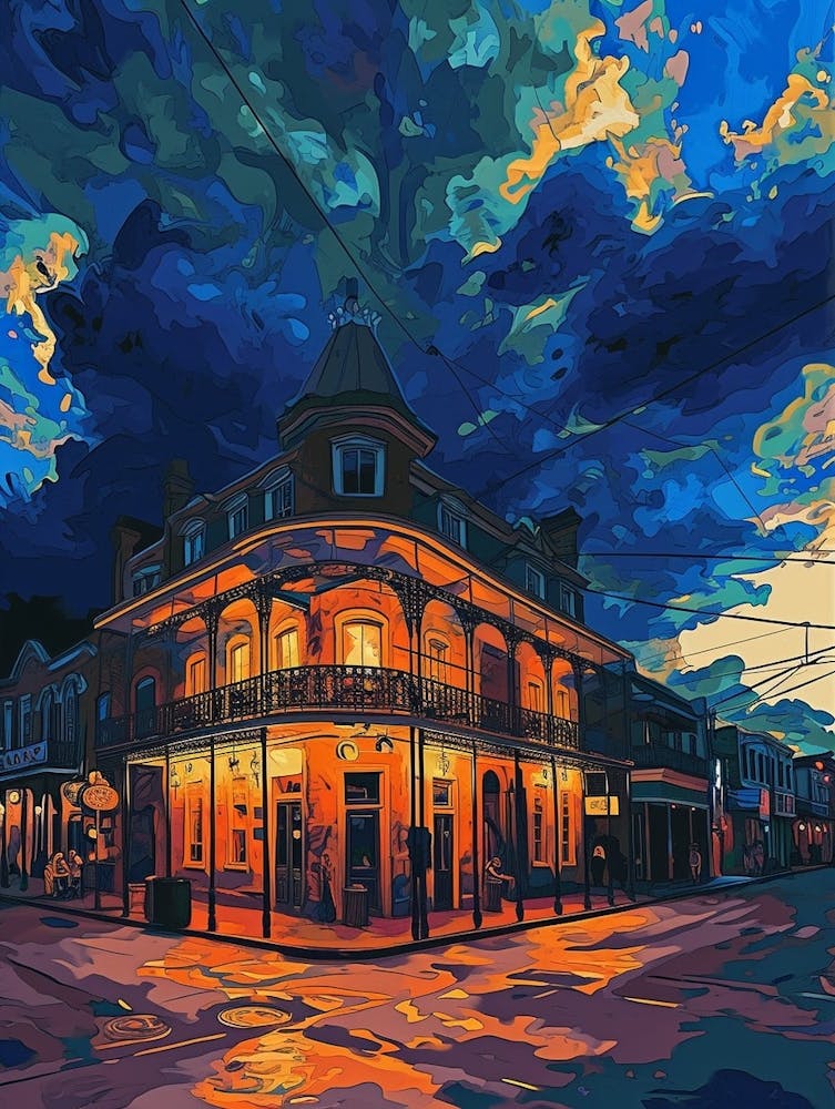 Preservation Hall Minimal Painting 1