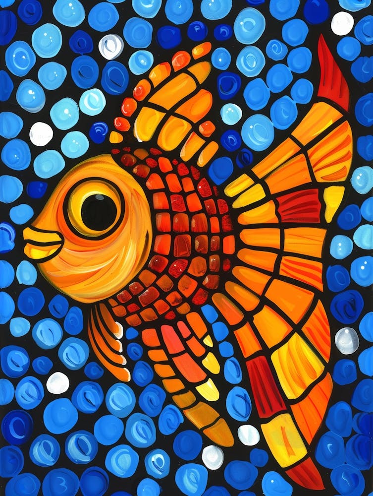 Goldfish Painting