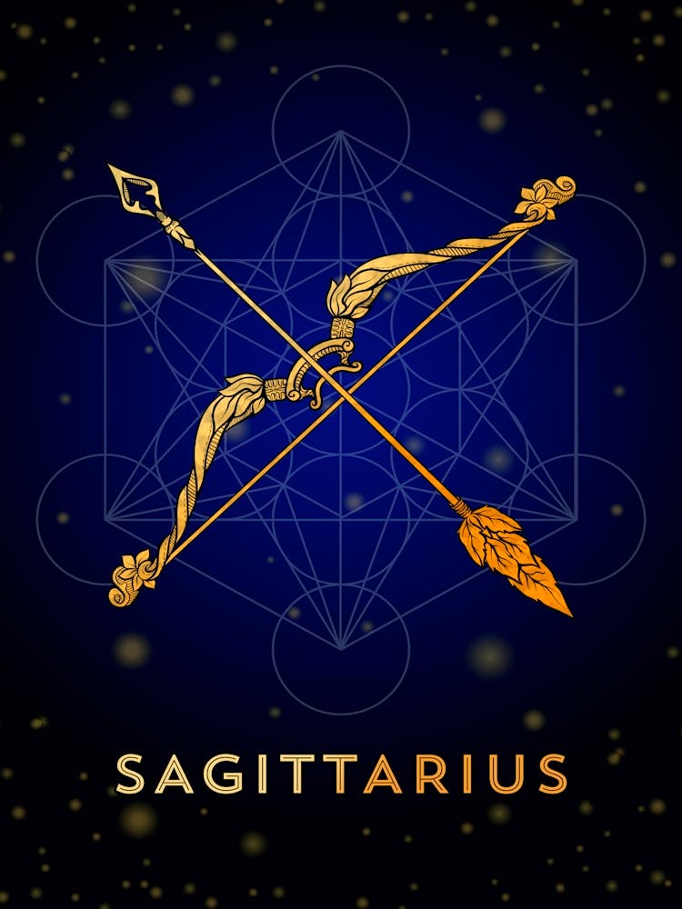 Sagittarius — Zodiac golden sign