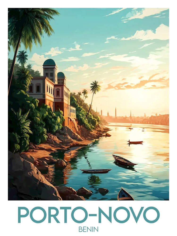 Affiche de voyage Porto Novo