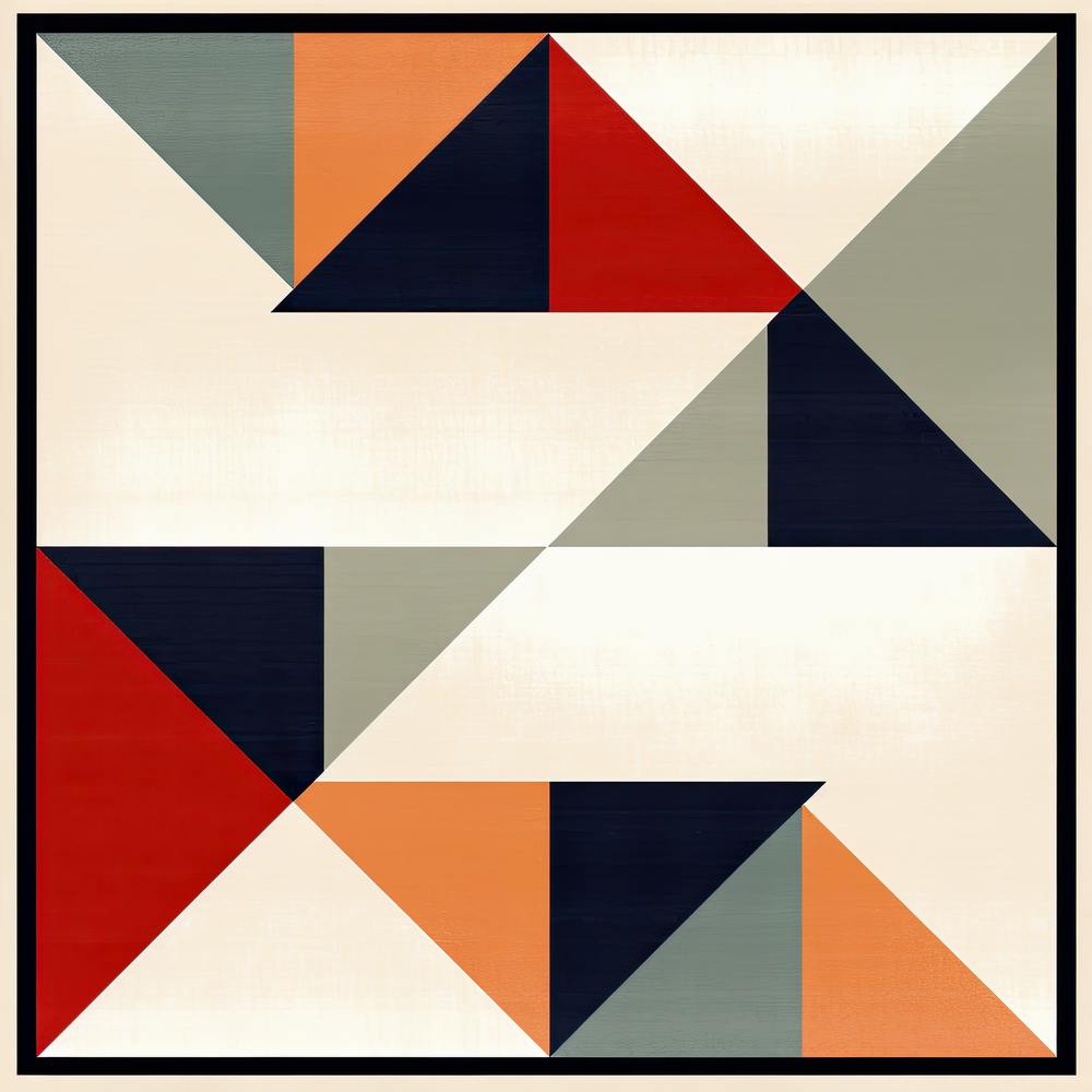 Triangles symmetry, Geometric