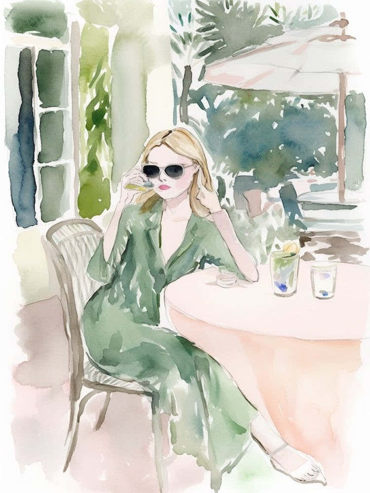 Having A Drink In Capri 2