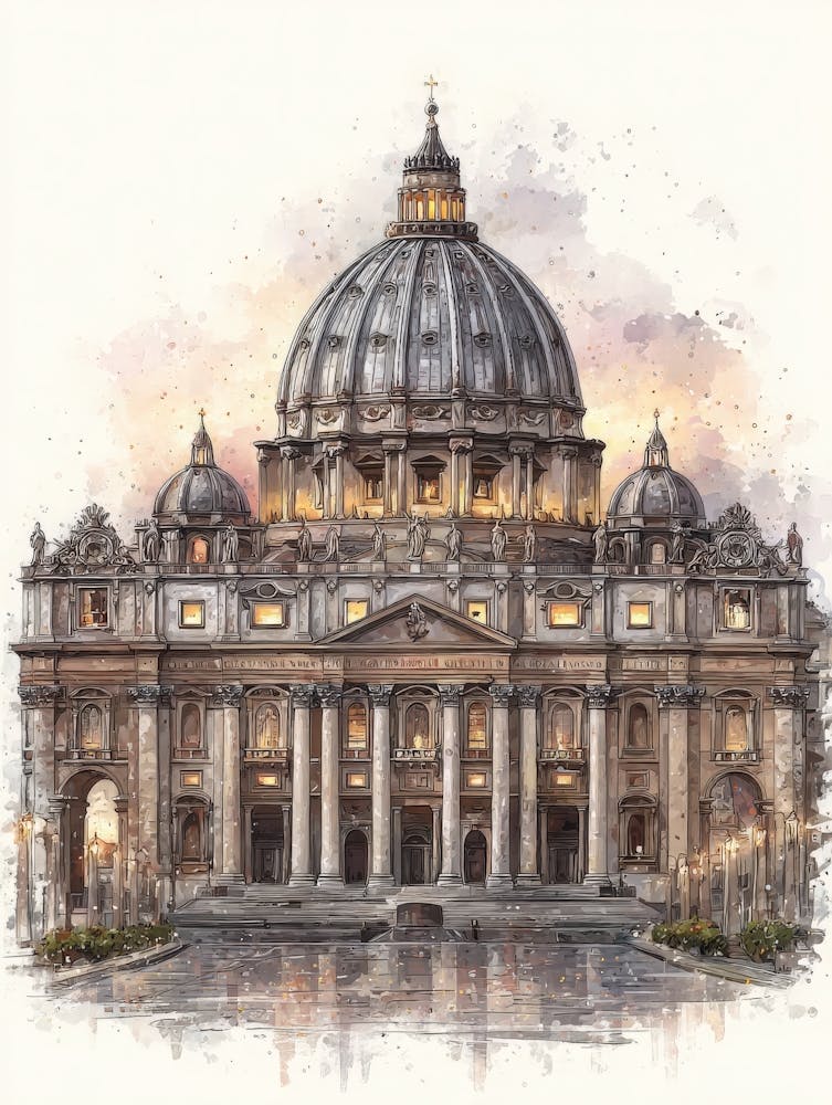 Aihrgdesign Isolated Watercolor Painting Of Italian Renaissan 4f0b7928 D90b 49b6 91c5 E00bd603a8ce 1