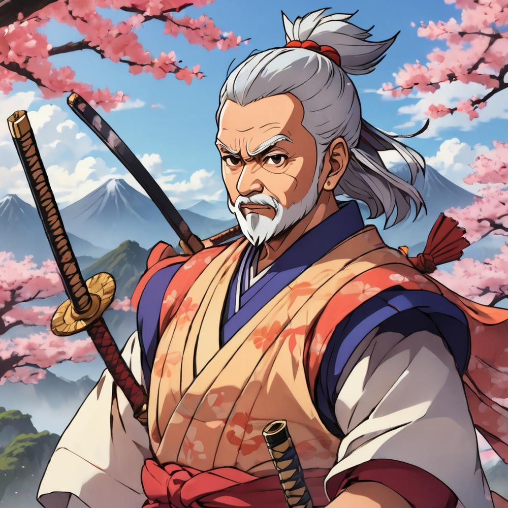 Modiji as a Samurai