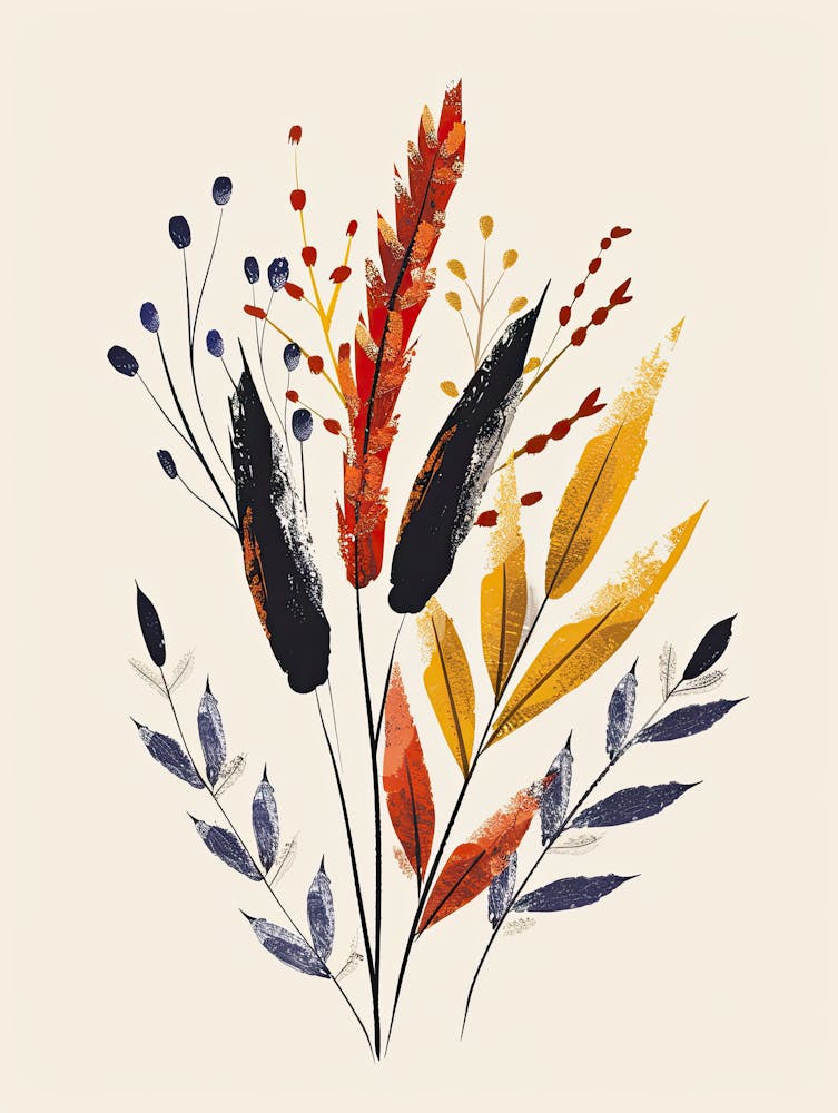 Nostalgia In Abstract Light Mid Century Style