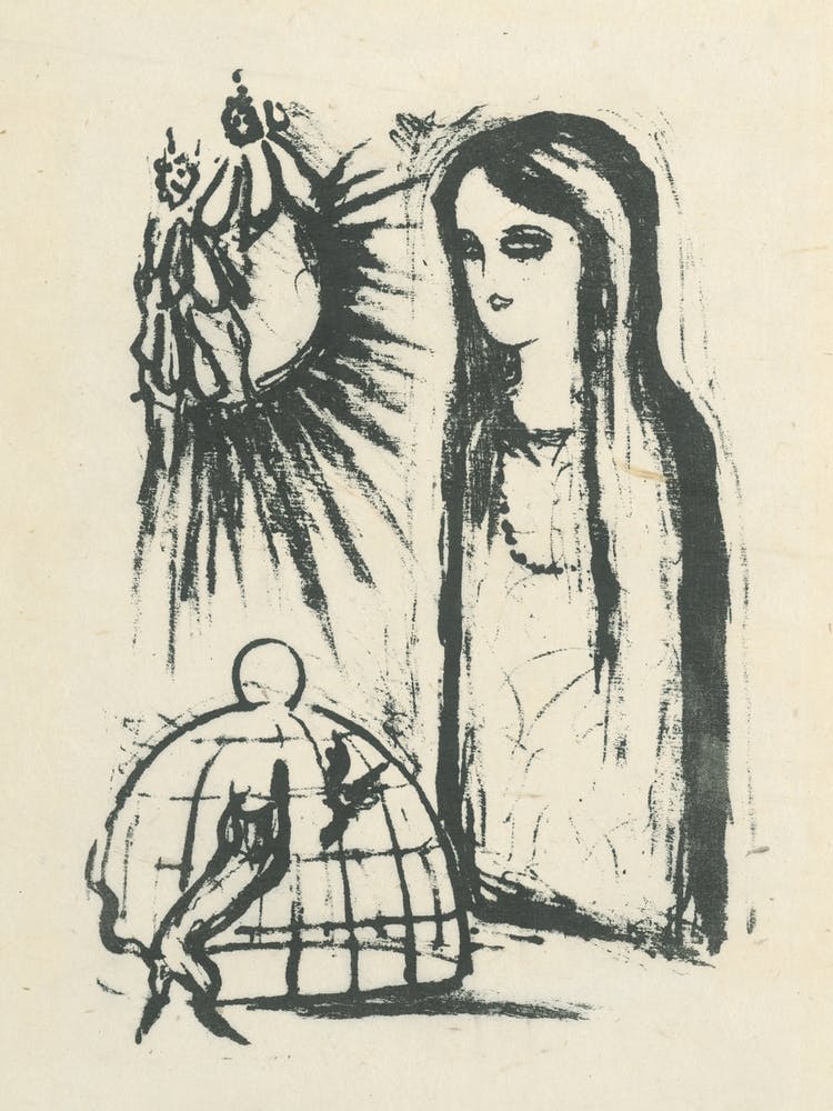 The Woman And The Cage, Mikuláš Galanda